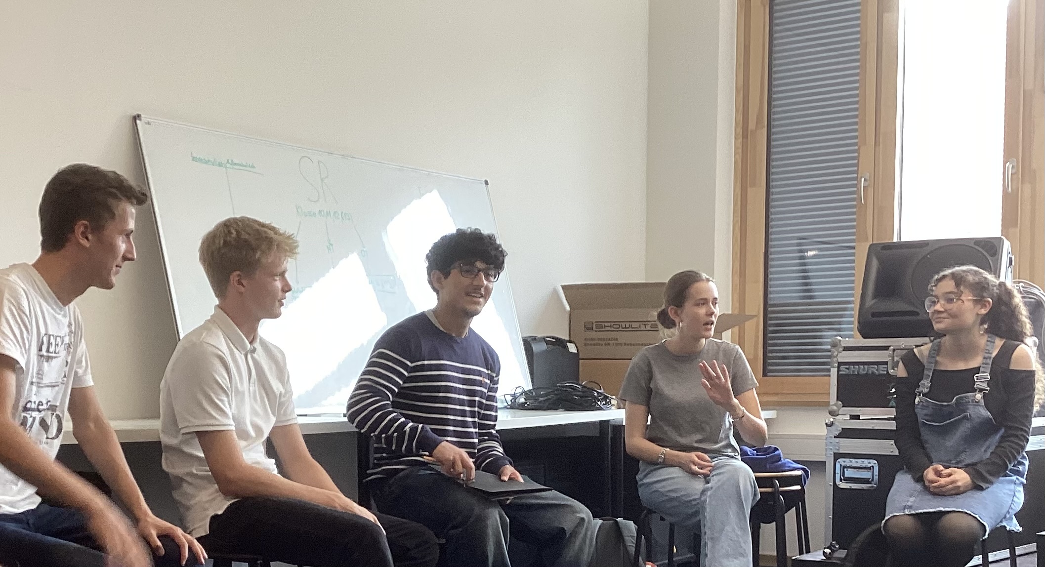 Besprechung des SR im Raum